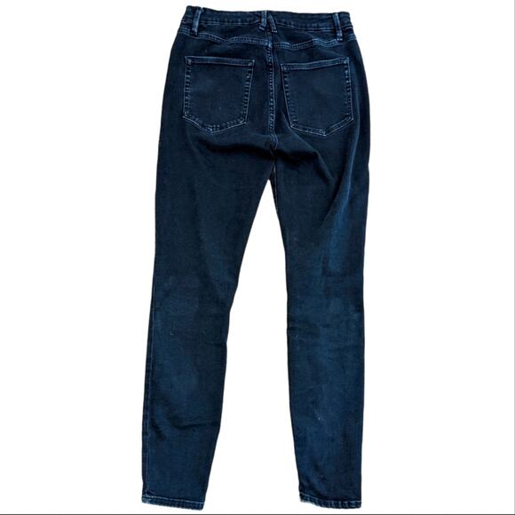 Good American Good Legs High Waisted Sculpting Distressed Skinny Jean - Picture 5 of 8